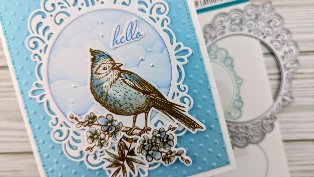 Easy Vintage Card with Just 2 Ink Colors! | Master Layouts 12